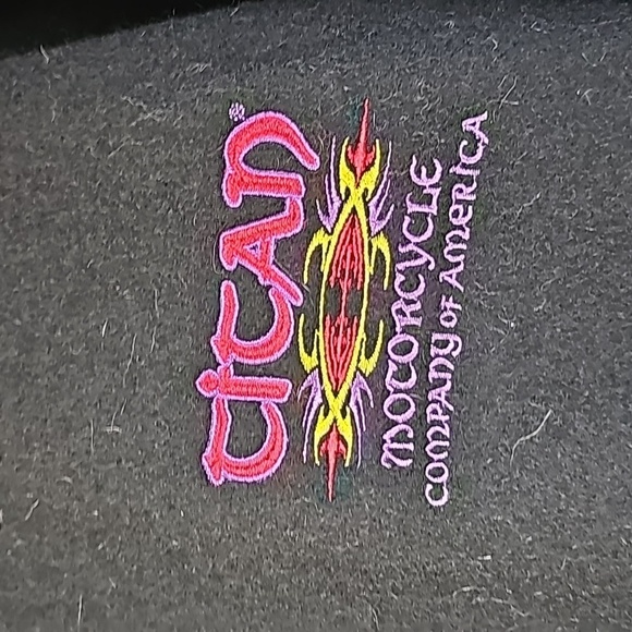 Rottweiler motercycl bomber 100 % leather wool mens MEDIUM jacket. EXC… - Picture 4 of 16